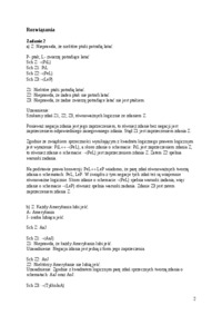  Rozwiązanie zadań 2 i 3