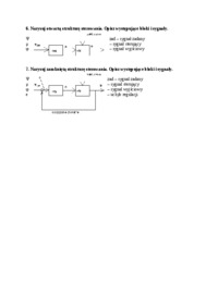 Podstawy Automatyki - zaliczenie wykładu