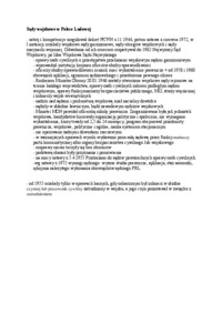 Sądy wojskowe w Polsce Ludowej - streszczenie informacji