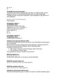  Technologie manipulacji genetycznych - omówienie