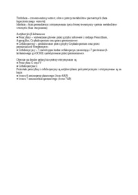  Antybiotyki - omówienie