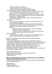  Inne geny - omówienie