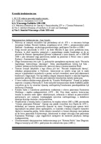 Kroniki średniowieczne - omówienie