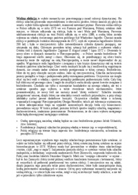 Wolna elekcja - omówienie