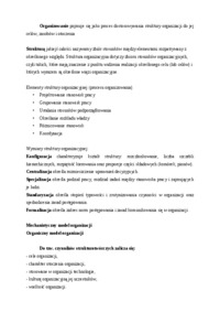 Organizowanie - omówienie - Rozpiętość kierowania