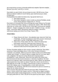 Antropogeneza i najstarsze osadnictwo w Afryce - omówienie