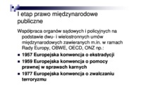 rozwój współpracy w zakresie bez. wew. ue