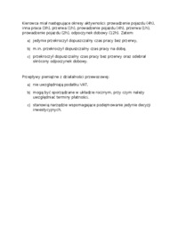 Technologia i organizacja przewozów samochodowych - test 34