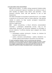 System czasu rzeczywistego