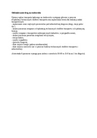 Oddziaływanie dróg na środowisko