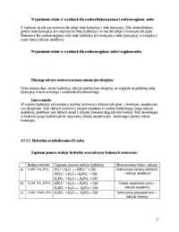 Hydroliza soli. Roztwory buforowe-opracowanie