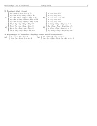 Układy równań liniowych-opracowanie