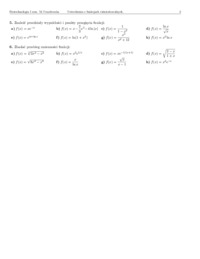 Twierdzenia o funkcjach różniczkowalnych-opracowanie