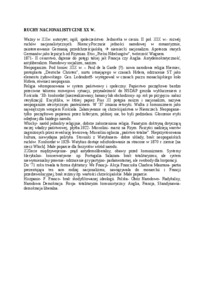 Wykład - ruchy nacjonalistyczne w XX wieku