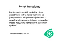 Rynki kompletne i niekompletne