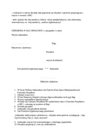 Wykład - protokół dyplomatyczny