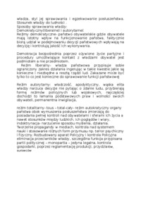 Wykład - Formy ustrojowe w Polsce