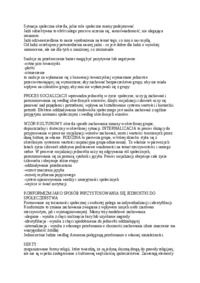 Wykład - Kultura jako element kontroli społecznej