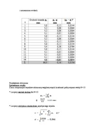 Błędy w pomiarach bezpośrednich-opracowanie
