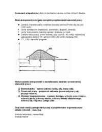 Antropometria w ergonomii-opracowanie