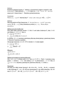 Rząd macierzy-opracowanie