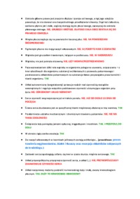 Odpowiedzi na kolokwium - Plemniki