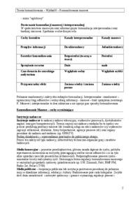 Teoria komunikowania - wykład 6