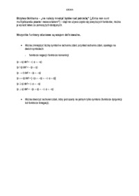 Inne możliwe rachunki zdań - omówienie