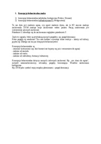 Koncepcja behawioralna znaku - omówienie