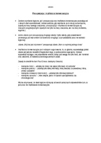 Presupozycja i implikatura konwersacyjna - omówienie