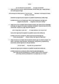 Wynikanie logiczne  - omówienie