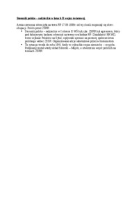 Stosunki polsko- radzieckie w latach II wojny światowej- opracowanie