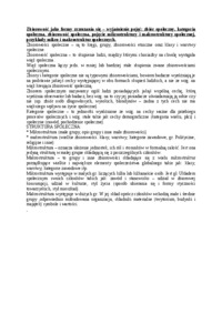 Zbiorowość jako formy zrzeszania się- opracowanie