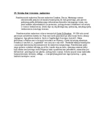 Sztuka due i trecenta - malarstwo - omówienie