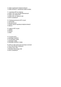 Prawo międzynarodowe publiczne- test 13