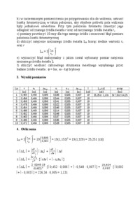 Wyznaczanie natężenia nieznanego źródła światła - wykład