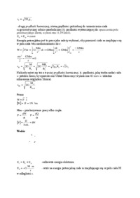 Wykład - podstawowe wzory z fizyki