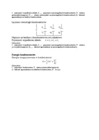 Kondensator - wykład