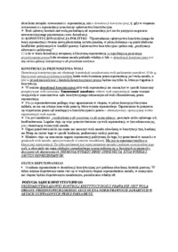 Fikcja prawna demokracji przedstawicielskiej - omówienie