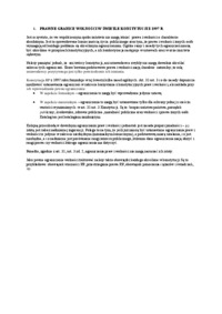 prawne granice wolności - omówienie