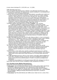 Układowe źródła prawa pracy - opracowanie