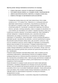 Zakaz dyskryminacji pracownika-opracowanie