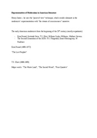 representatives-of-modernism-in-american-literature-opracowanie