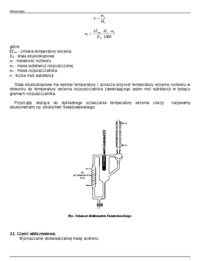 ebulioskopia - ćwiczenie