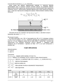 Wyznaczanie stałej równowagi reakcji  metodą podziału - omówienie