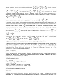 krioskopia - omówienie - równanie Clauciusa-Clapeyrona