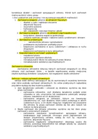 styl życia - omówienie