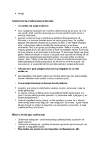 Ewolucja zachowania - wykład 7 