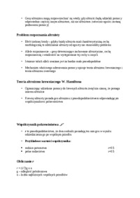 Zachowania prospołeczne - omówienie