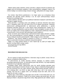 Psychologia ubioru
